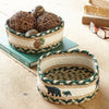 Forest Pinecones Braided Basket