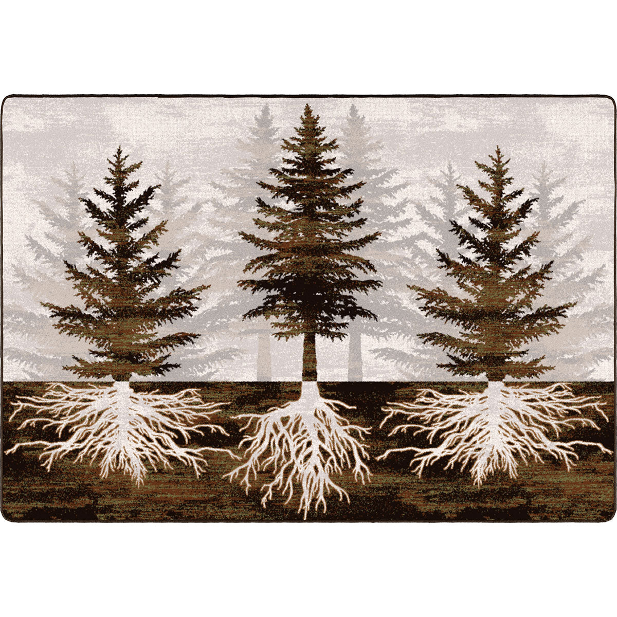 Forest Roots Rug - 3 x 4