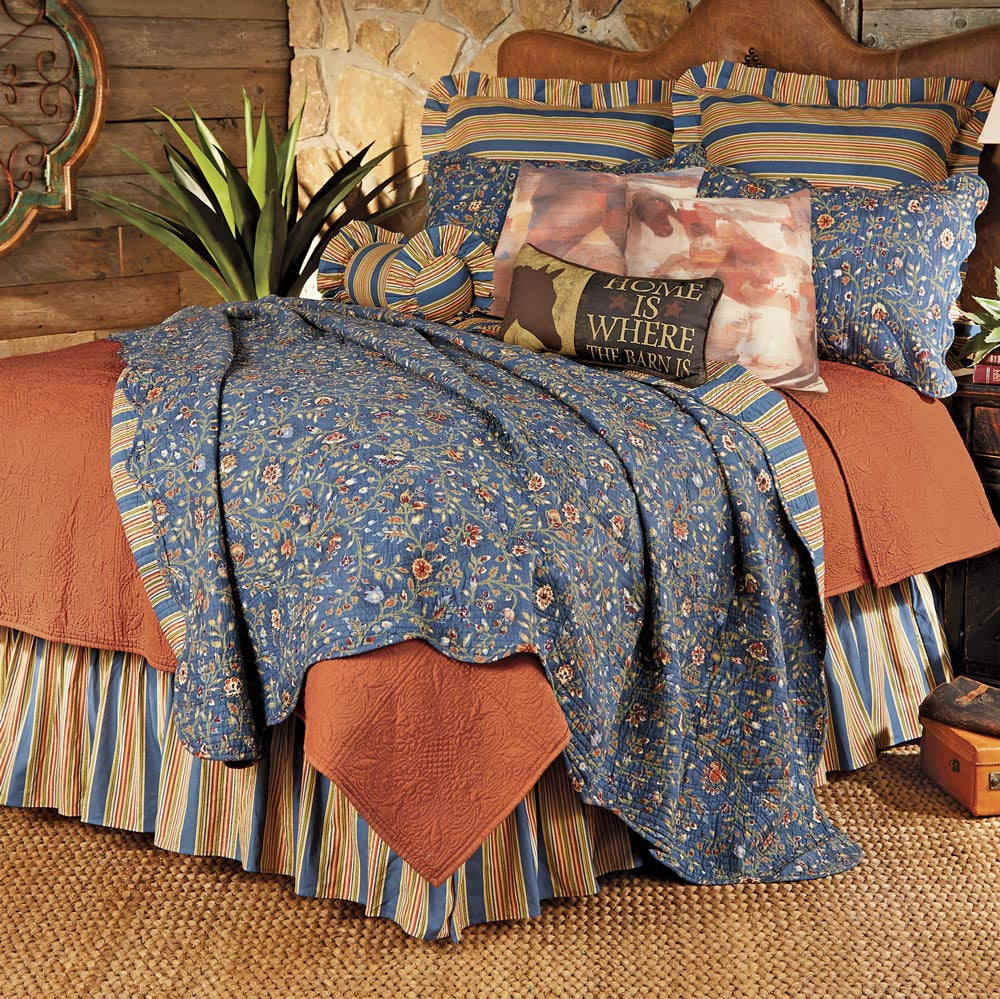 Terracotta Matelasse Quilt Collection