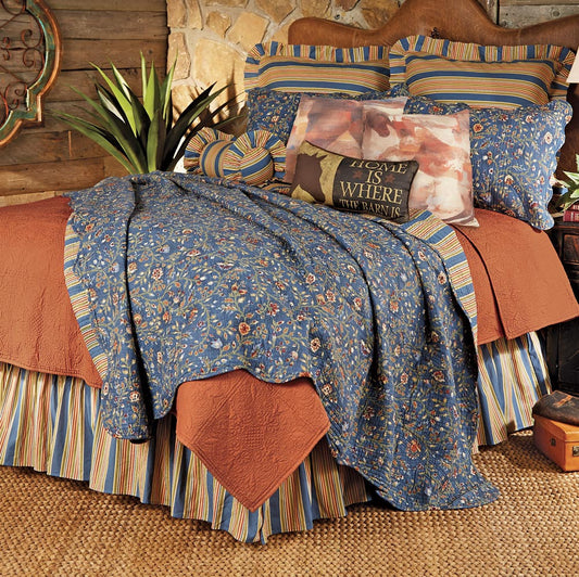 Terracotta Matelasse Quilt Collection