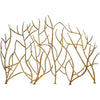 Gold Branches Fireplace Screen
