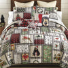 Holiday Cabin Quilt Bedding Collection