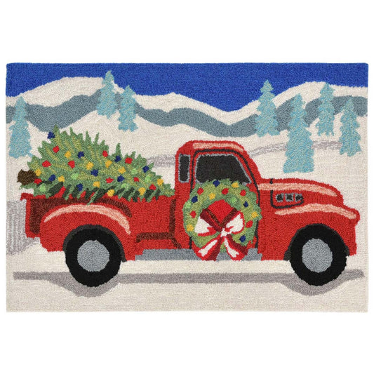 Holiday Winter Drive Indoor/Outdoor Rug Collection