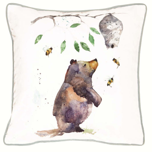 Honey Bear Pillow & Throw