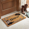 Howdy Cowboy Hat & Boots Coir Doormat