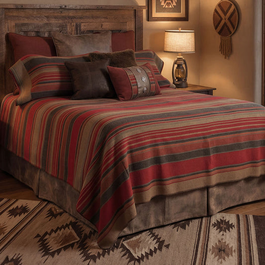 Hudson Garnet Bedding Collection
