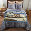 Lake Bears Quilt Bedding Collection