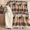 Lakeside Plush Sherpa Pillow & Throw