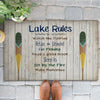 Lakeside Rules Outdoor Rugs