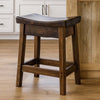 Lima 30 Inch Saddle Barstool