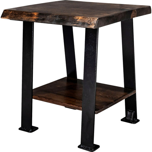 Lima End Table with Shelf
