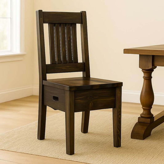 Lima Live Edge 18 Inch Dining Side Chair