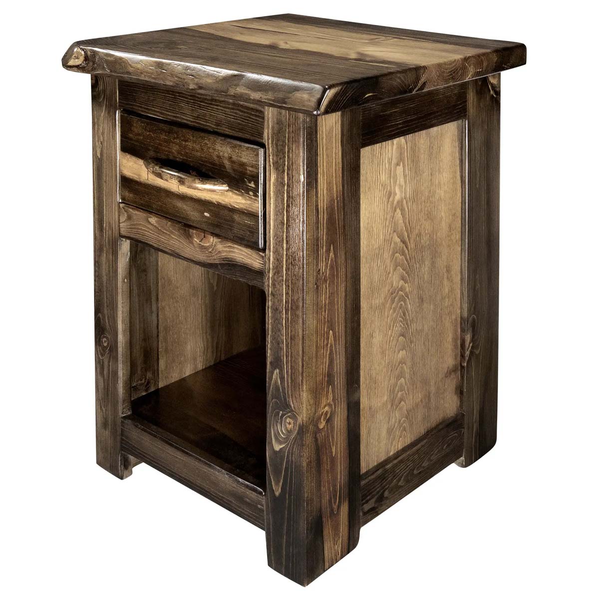 Lima Live Edge 30 Inch Nightstand