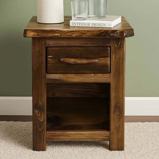 Lima Live Edge 30 Inch Nightstand