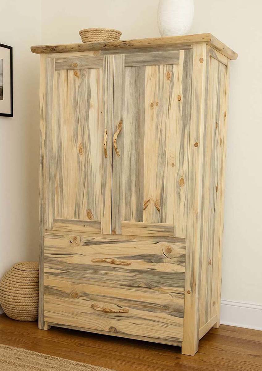 Lima Live Edge Armoires