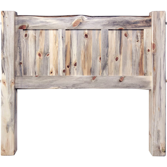 Lima Live Edge Headboard with Clear Lacquer