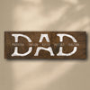 Lodge Dad Personalized Canvas Art