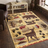 Lodge Forest Animals Rug Collection