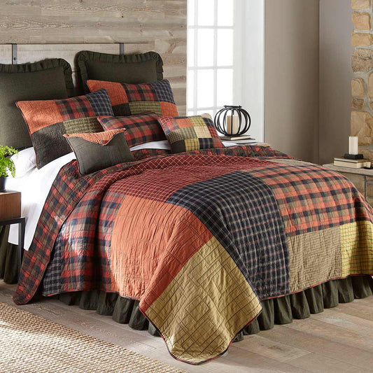 Lodge Plaid Quilt Bedding Collection
