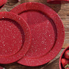 Lodge Red Dinner Plates - Set of 4 - OUT OF STOCK UNTIL 05/27/2026