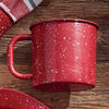 Lodge Red Mugs - Set of 4 - OUT OF STOCK UNTIL 05/27/2026