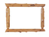 Log Mirror Frame