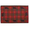Lumberjack Plaid Bear Rug - 3 x 5