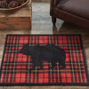 Lumberjack Plaid Bear Rug Collection