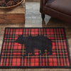 Lumberjack Plaid Bear Rug Collection