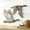 Majestic Mallard Metal Wall Art - Wings Down