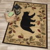 Maple Ridge Black Bear Rug Collection