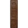 Western Stitched Leather Style Rug - 2 x 8