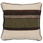 Sage Valley Striped Pillow