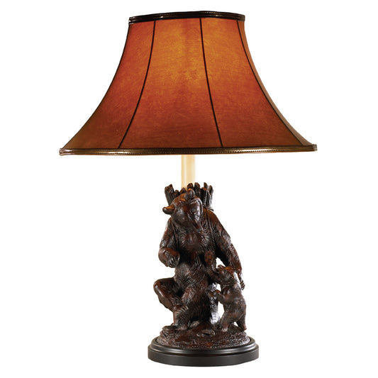 Come Here Black Forest Bears Lamp