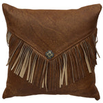 Gentle Fawn Pillow with Fabric Back - 16 x 16