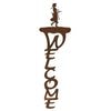 Cowgirl Pistol Welcome Sign