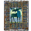 King of the Mountain Corrugated Metal Framed Art