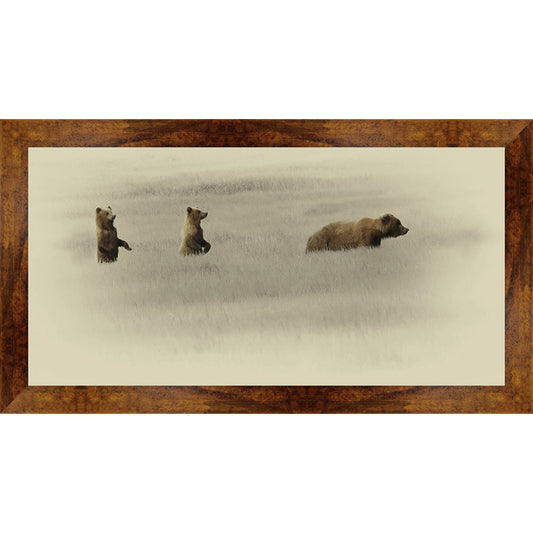 Forest Family 3D Wall Canvas