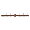 Unakite Stone 6 Hook Coat Rack