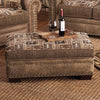 Mountain View Large Storage Ottoman