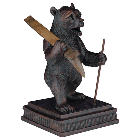 Hit The Slopes Bear Sculpture