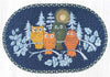 Hootie Branch Oval Patch Rug