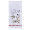 Frosty Chickadee Dishtowels - Set of 4