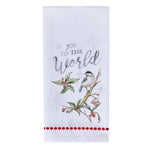 Frosty Chickadee Dishtowels - Set of 4