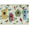 Feathered Flats Floor Mat - 3 x 4