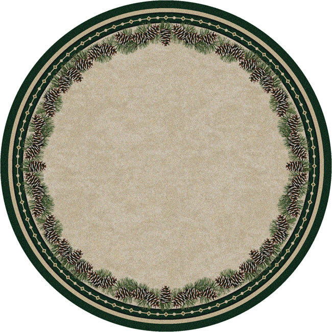 Pine Mountain Rug - 8 Ft. Round