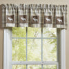 Elk Calls Plaid Valance