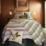 Camp Stripes Throw Blanket
