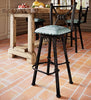 Coronado Swivel Barstool w/Arms - Colonial Turquoise