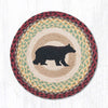 Solo Bear Braided Chair Pads - Set of 2
